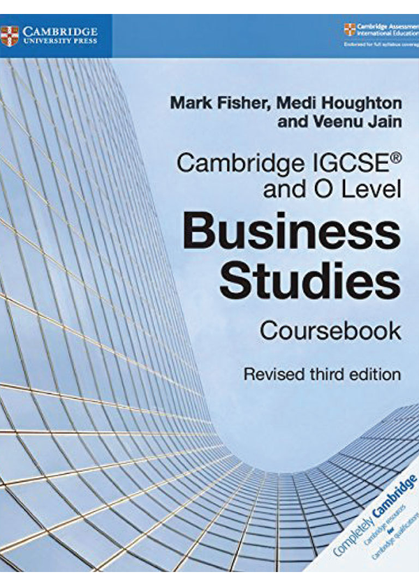 Cambridge IGCSE And O Level Business Studies – Kashanah